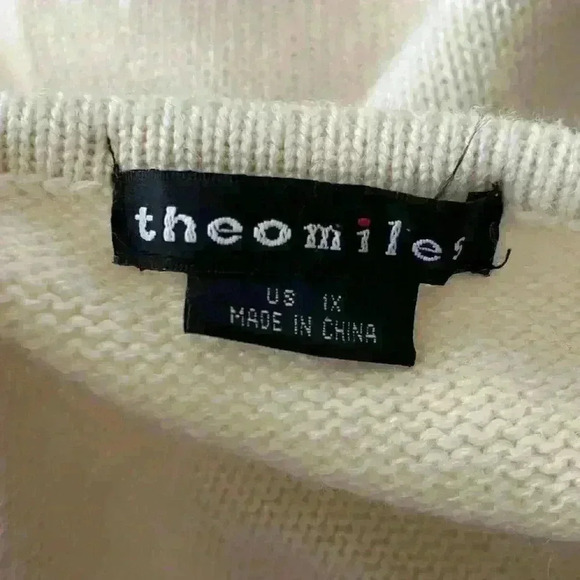 Theomiles Vintage Knitted Crewneck Sweater - Picture 5 of 7